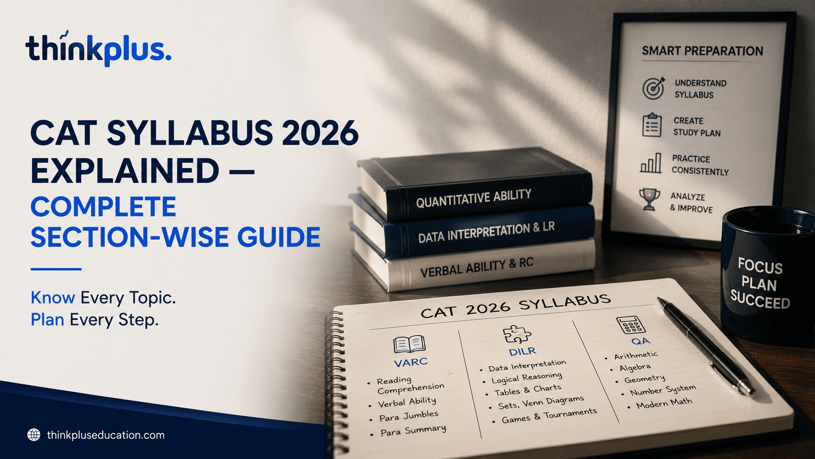 CAT SYLLABUS 2026 EXPLAINED — COMPLETE SECTION-WISE GUIDE