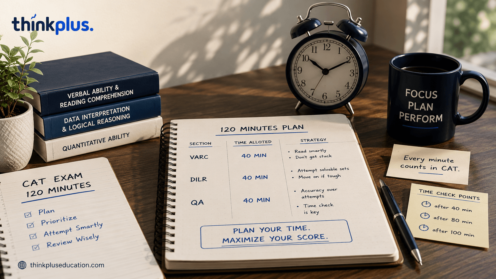 CAT TIME MANAGEMENT STRATEGY — HOW TO USE 120 MINUTES SMARTLY
