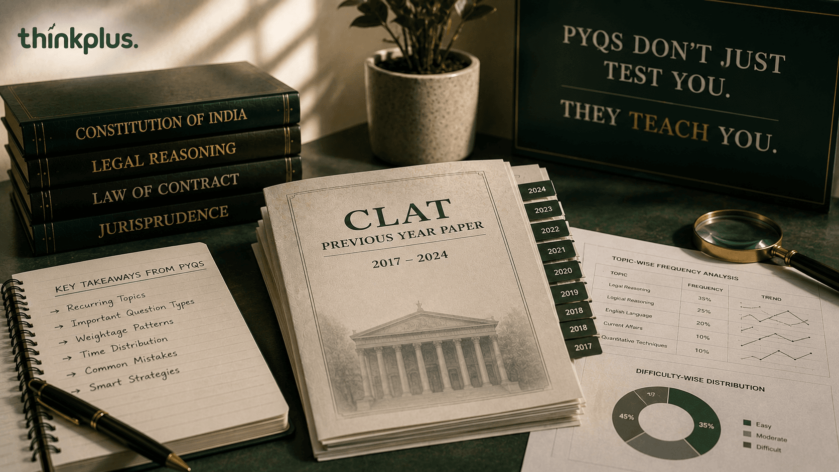 CLAT Previous Year Paper Analysis: What PYQs Can Teach You