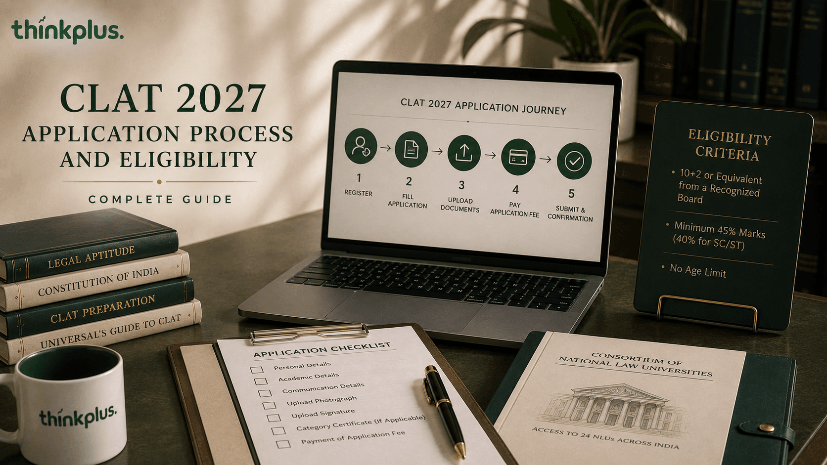 CLAT 2027 Application Process and Eligibility: Complete Guide