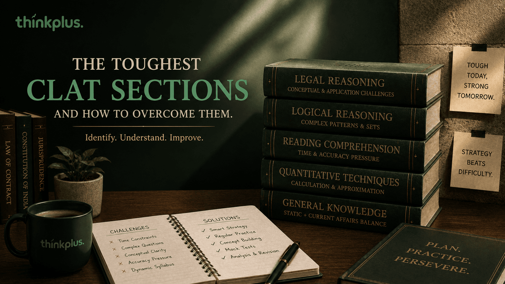 The Toughest CLAT Sections and How to Overcome Them