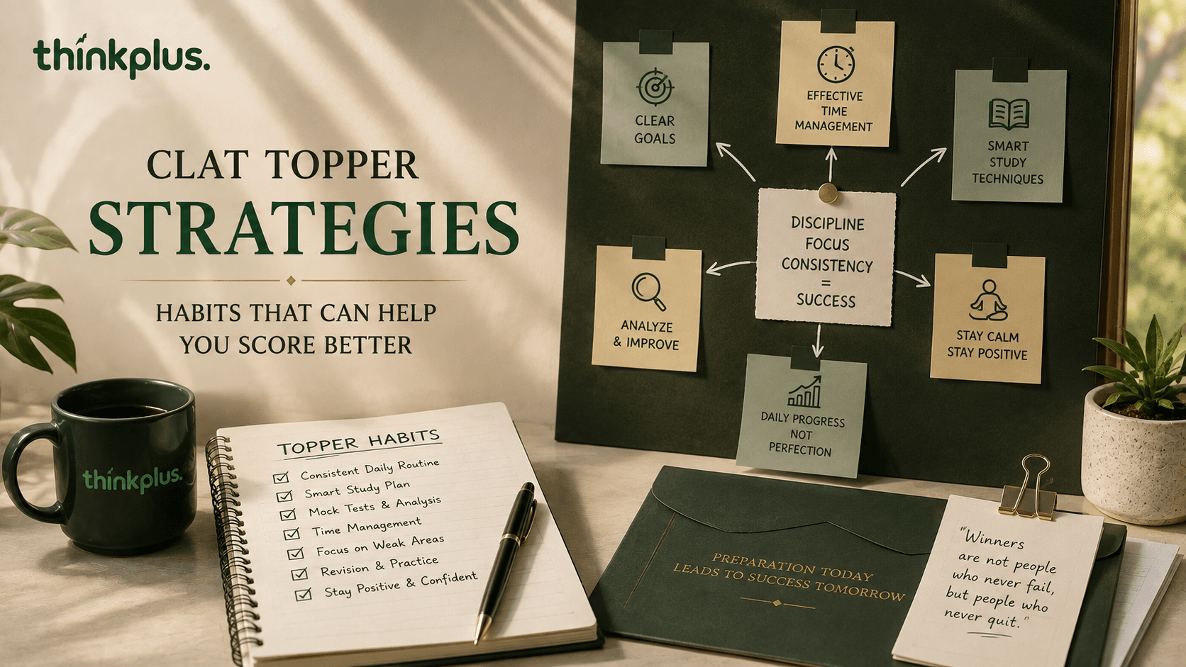 CLAT Topper Strategies: Habits That Can Help You Score Better